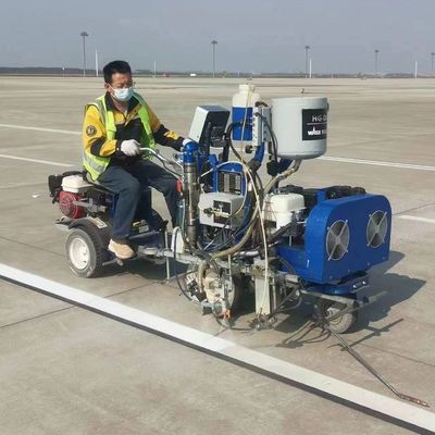 Booster Pushing 98 2 MMA BPO Two Components Line Striping Machine for Move Mould
