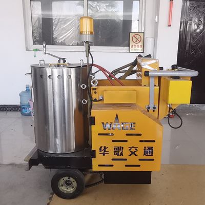Thermoplastic Road Convex Line Painting Machine z szerokością linii 20 cm i 12 kg Dispenser zasilany baterią
