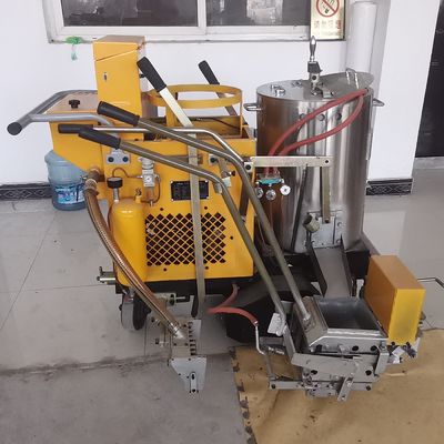 Termoplastyczna linia hałasu wibracja linia drogowa maszyna do znakowania linii wybrzuszenie 3 mm
