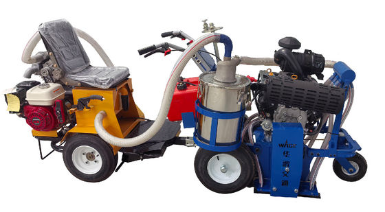 Maszyna do usuwania oznakowania linii drogowej szlifowania PCD z odzyskiem ssania