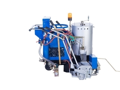 termoplastyczna maszyna do oznakowania chodnika linii drgań