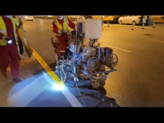 MMA + BPO 98:2 spryskiwanie linii drogowej, maszyna do oznaczania pasami, szybkie suszenie zewnętrznego mieszania