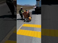 termoplastyczna wypukła maszyna do znakowania linii dźwięku linii profilu linii