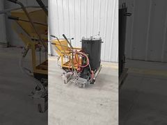 pchanie termoplastycznej maszyny do znakowania dróg